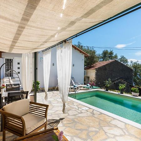 Alkinoi Seaview Villa With Private Pool By Konnect, Nisaki Nisaki  Exteriér fotografie