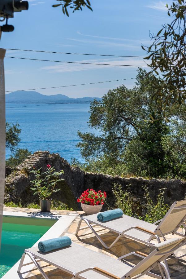 Alkinoi Seaview Villa With Private Pool By Konnect, Nisaki Nisaki  Exteriér fotografie